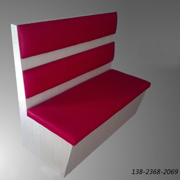 單面現(xiàn)代款式沙發(fā)，中餐卡座，家具廠訂制